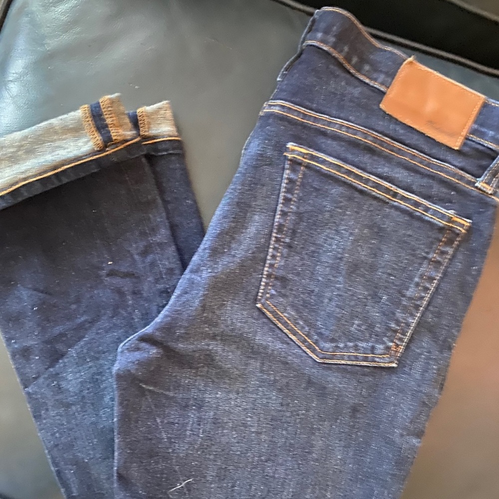 Men’s Madewell skinny jeans 
Size 33x34